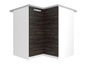 Szafka kuchenna narożna stojąca BELINI  90cm heban królewski