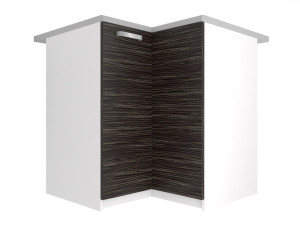 Szafka kuchenna narożna stojąca BELINI  90cm heban królewski