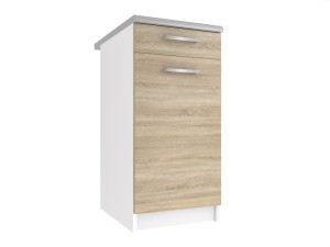 Mobile da cucina Belini inferiore con cassetti 40 cm rovere sonoma senza piano di lavoro  quercia sonoma 40cm