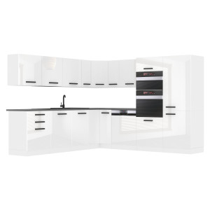 Belini Cucina Premium 540 cm bianco lucido senza piano di lavoro JANE Produttore INF JANE/0/WT/W/0/B1