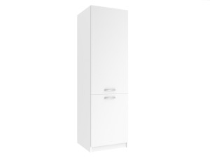 Mobile da cucina alto Belini per frigorifero da incasso 60 cm bianco opaco  bianco 60cm