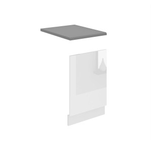 Belini pannello frontale parzialmente integrato per lavastoviglie Premium Versione completa 45 cm bianco lucido con piano di lavoro Produttore INF PO45/0/WT/W/B/B1/PP