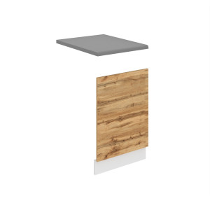 Belini pannello frontale parzialmente integrato per lavastoviglie Premium Versione completa 45 cm quercia Wotan con piano di lavoro Produttore TOR PO45/0/WT/DW/B/B1/PP