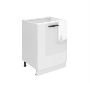 Belini Mobile base Premium Full Version 60 cm in bianco lucido senza piano di lavoro Produttore INF SD60/0/WT/W/0/B1/PP