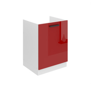Belini Mobile lavello Premium Full Version 60 cm rosso lucido senza piano di lavoro Produttore INF SDZ60/0/WT/R/0/B1/PP