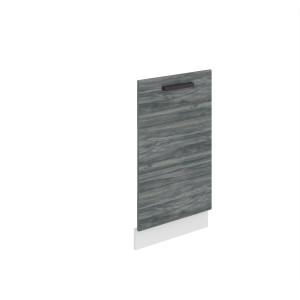 Belini pannello frontale integrato per lavastoviglie Premium Versione completa 45 cm Grigio Antracite Glamour Wood senza piano di lavoro  glamour wood 45cm