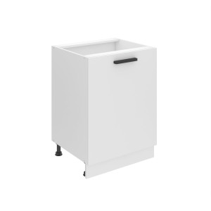 Belini Mobile base Premium Versione completa 60 cm in bianco opaco senza piano di lavoro Produttore TOR SD60/0/WT/WT/0/B1/PP
