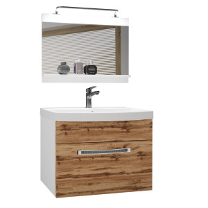 Mobili da bagno Belini Premium Versione completa Glamour 4 Produttore GLA M 1/0/W/DW/0/MB/PP