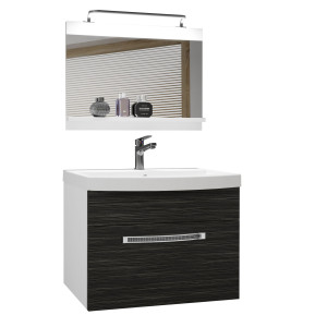 Mobili da bagno Belini Premium Versione completa Glamour 2 Produttore GLA M 1/0/W/HK/0/MB/PP