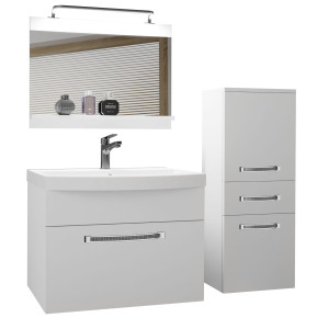 Mobili da bagno Belini Premium Versione completa Glamour 20 GLA M 2/0/W/W/0/MB/PP