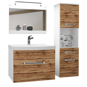 Mobili da bagno Belini Premium Glamour 42 GLA M 3/0/W/DW/0/MB/PP