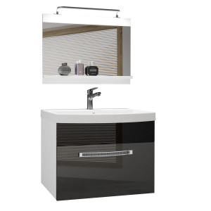 Mobili da bagno Belini Premium Versione completa Glamour 12 GLA P 1/0/W/SB/0/MB/PP