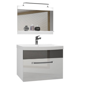 Mobili da bagno Belini Premium Versione completa Glamour 9 GLA P 1/0/W/WS/0/MB/PP