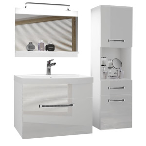 Mobili da bagno Belini Premium Glamour 43 GLA P 3/0/W/W/0/MB/PP