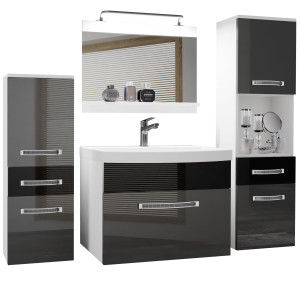Mobili da bagno Belini Premium Glamour 88 GLA P 5/0/W/SB/0/MB/PP