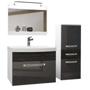 Mobili da bagno Belini Glamour 33 GLA PM 2/0/W/SHK/0/MB/PP