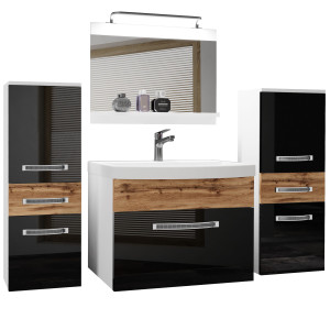 Mobili da bagno Belini Premium Glamour 76 GLA PM 4/0/W/BDW/0/MB/PP