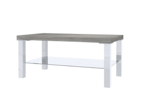 Konferencia asztal Belini szürke antracit Glamour Wood IMP SK1/0/W/GW/0/0