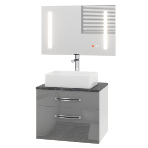 Fürdőszoba szett Euphoria EUP P 60/0/W/S/0/BK/MB