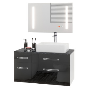 Fürdőszoba szett Euphoria EUP P 90L/0/W/B/0/BK/MB