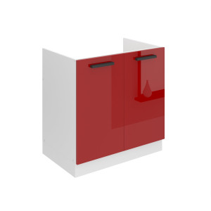 Meuble sous évier de cusine 80 cm INF SDZ80/0/WT/R/0/B1/PP