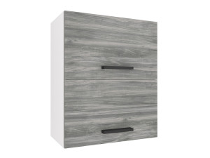 Küchenschrank Belini oben 60 cm grau anthrazit Glamour Wood 