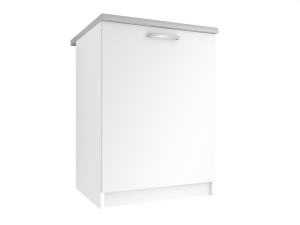 Kuchyňská skříňka Belini spodní 60 cm bílý mat s pracovní deskou Výrobce TOR SD60/0/WT/WT/0/E