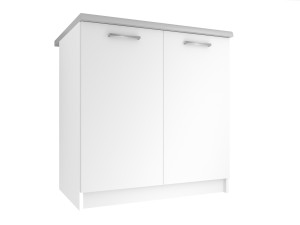 Kuchyňská skříňka Belini spodní 80 cm bílý mat s pracovní deskou Výrobce TOR SD80/0/WT/WT/0/E