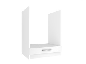 Kuchyňská skříňka Belini spodní pro vestavnou troubu 60 cm bílý mat bez pracovní desky Výrobce TOR SDP60/0/WT/WT/0/E
