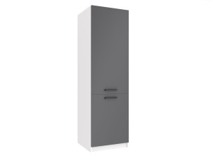 Vysoká kuchyňská skříňka Belini na vestavnou lednici 60 cm šedý mat Výrobce TOR SSL60/1/WT/SR/0/ B1