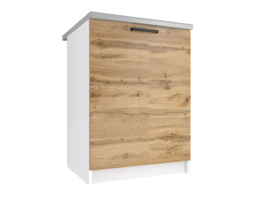 Kuchyňská skříňka Belini spodní 60 cm dub wotan s pracovní deskou Výrobce TOR SD60/0/WT/DW/0/B1/