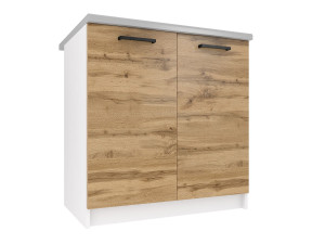 Kuchyňská skříňka Belini spodní 80 cm dub wotan s pracovní deskou Výrobce TOR SD80/0/WT/DW/0/B1