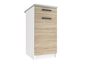 Kuchyňská skříňka Belini spodní se zásuvkami 40 cm dub sonoma
 s pracovní deskou Výrobce TOR SDSZ1-40/1/WT/DS/0/B1