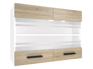 Kuchyňská skříňka Belini horní 80 cm dub sonoma Výrobce TOR SGW80/2/WT/DS/0/B1
