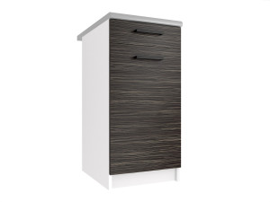 Kuchyňská skříňka Belini spodní se zásuvkami 40 cm královský eben s pracovní deskou Výrobce TOR SDSZ1-40/0/WT/HK/0/B1