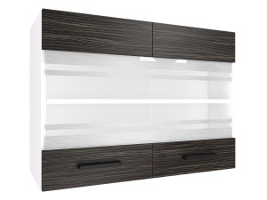 Kuchyňská skříňka Belini horní 80 cm královský eben Výrobce TOR SGW80/2/WT/HK/0/B1