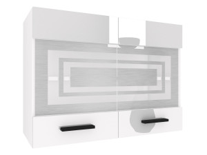 Kuchyňská skříňka Belini horní 80 cm bílý lesk Výrobce INF SGW80/3/WT/W/0/B1