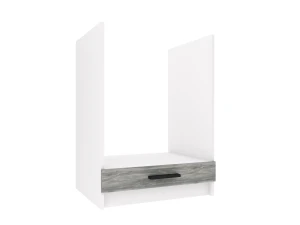 Kuchyňská skříňka Belini spodní pro vestavnou troubu 60 cm šedý antracit Glamour Wood bez pracovní desky Výrobce TOR SDP60/0/WT/GW/0/B1