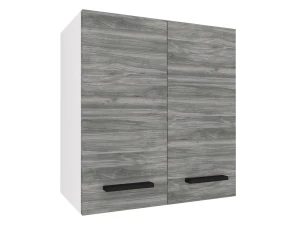 Kuchyňská skříňka Belini horní 60 cm šedý antracit Glamour Wood Výrobce TOR SG2-60/3/WT/GW1/0/B1