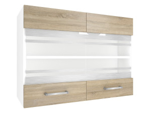 Kuchyňská skříňka Belini horní 80 cm dub sonoma Výrobce TOR SGW80/2/WT/DS/0/P