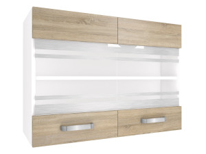 Kuchyňská skříňka Belini horní 80 cm dub sonoma Výrobce TOR SGW80/2/WT/DS/0/U