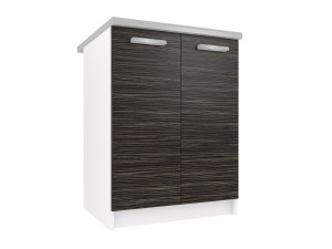 Kuchyňská skříňka Belini spodní 60 cm královský eben s pracovní deskou Výrobce TOR SD2-60/0/WT/HK/0/T