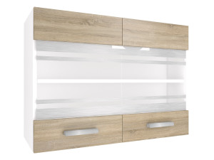 Kuchyňská skříňka Belini horní 80 cm dub sonoma Výrobce TOR SGW80/2/WT/DS/0/T