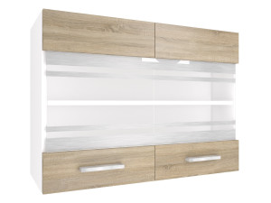 Kuchyňská skříňka Belini horní 80 cm dub sonoma Výrobce TOR SGW80/3/WT/DS/0/E