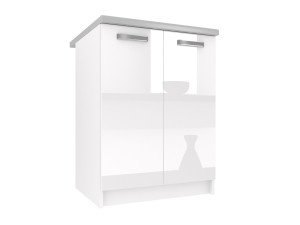 Kuchyňská skříňka Belini spodní 60 cm bílý lesk s pracovní deskou Výrobce INF SD2-60/0/WT/W/0/F