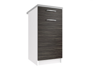 Kuchyňská skříňka Belini spodní se zásuvkami 40 cm královský eben s pracovní deskou Výrobce TOR SDSZ1-40/0/WT/HK/0/P