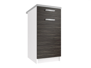 Kuchyňská skříňka Belini spodní se zásuvkami 40 cm královský eben s pracovní deskou Výrobce TOR SDSZ1-40/0/WT/HK/0/T
