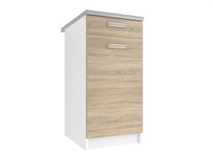 Kuchyňská skříňka Belini spodní se zásuvkami 40 cm dub sonoma s pracovní deskou Výrobce TOR SDSZ1-40/1/WT/DS/0/F