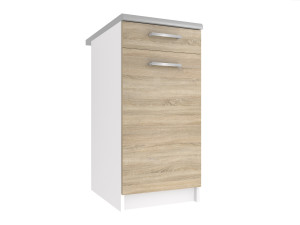 Kuchyňská skříňka Belini spodní se zásuvkami 40 cm dub sonoma s pracovní deskou Výrobce TOR SDSZ1-40/1/WT/DS/0/E