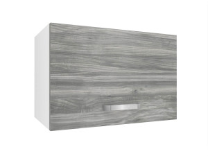 Kuchyňská skříňka Belini nad digestoř 60 cm šedý antracit Glamour Wood Výrobce TOR SGP60/2/WT/GW1/0/U
